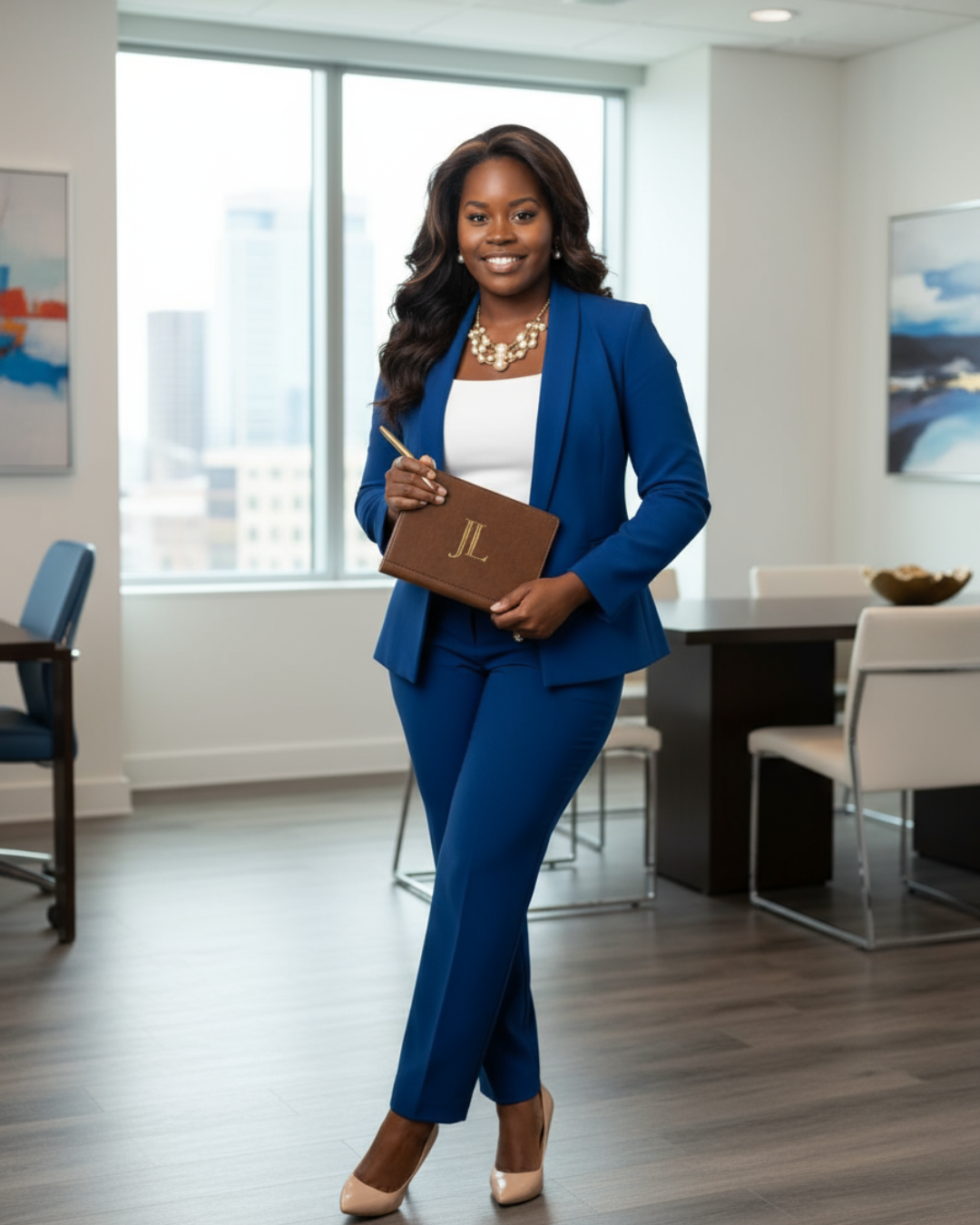 Jessica LaShawn advising corporate leaders on community-impact strategy